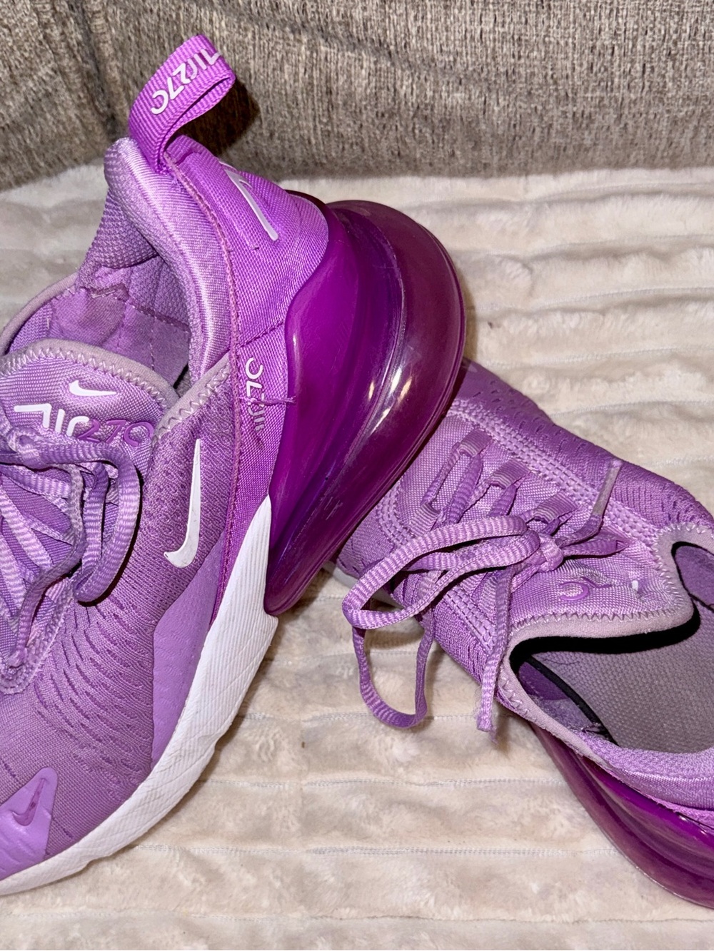 Nike Air Max 270 Women’s Athletic Shoes - Purple